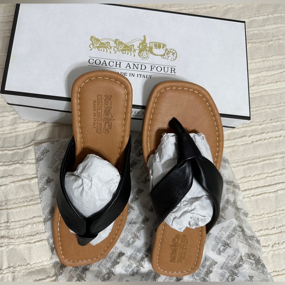 New Coach And Four Pappagallo Sandal - Picture 4 of 12